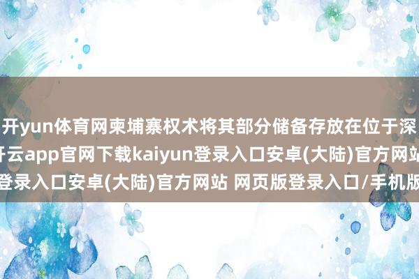 开yun体育网柬埔寨权术将其部分储备存放在位于深圳保税区的金库中-开云app官网下载kaiyun登录入口安卓(大陆)官方网站 网页版登录入口/手机版